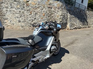 BMW R 1200 RT Negra y Plata