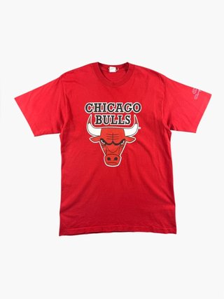 Vintage graphic T-Shirt Champion Chicago Bulls