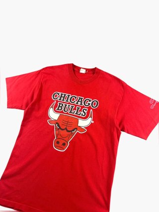 Vintage graphic T-Shirt Champion Chicago Bulls