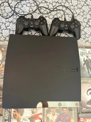 Consola PS3 Negra + 4 Mandos y Juegos