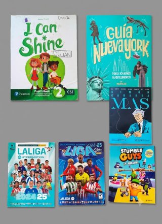 Pack Álbumes Panini + Libros