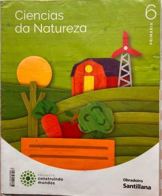 Libro Naturais 6 Primaria santillana