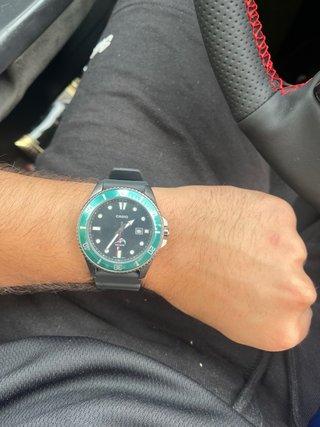 Casio Duro Starbucks Marlin Reloj Sumergible