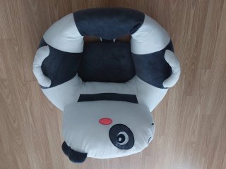 Cojín asiento bebé oso panda