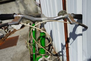 Bicicleta BH clásica verde