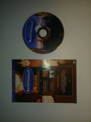 DVD Ratatouille Disney Pixar