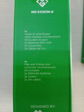 Pacco batterie ricaricabili xbox
