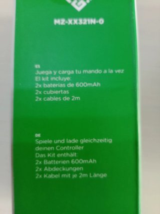 Pacco batterie ricaricabili xbox