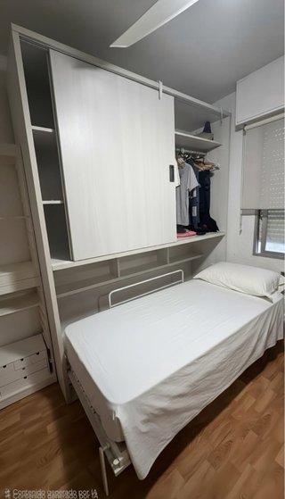 Cama Armario Abatible Blanca