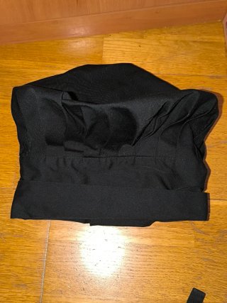Gorro de cocinero negro