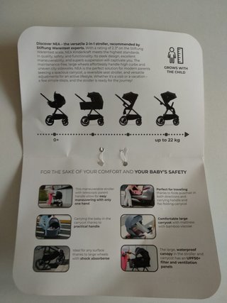 Carro Kinderkraft Nea 2 en 1
