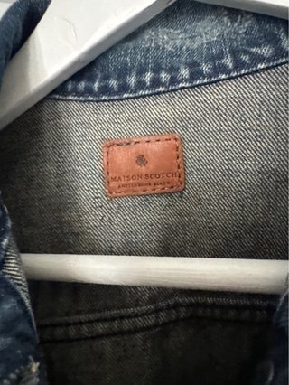Cazadora Vaquera Maison Scotch