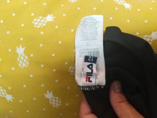 Bañador Fila Negro Talla 12 Años Nuevo