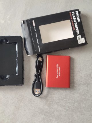 Disco Duro Externo Portátil 16TB SSD