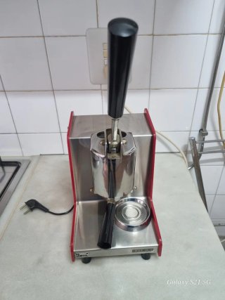 Cafetera Espresso INOX 18/8 Roja