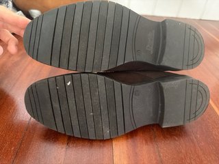 Botines de piel/ante marrones