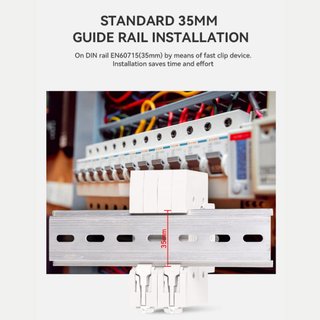 Conmutador MTS manual 40A 2P carril DIN