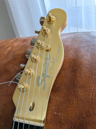 Squier Telecaster John 5 Dorada (byfender)