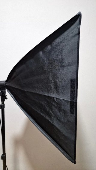 Kit Iluminación Fotografía: Softbox + 2 Trípodes