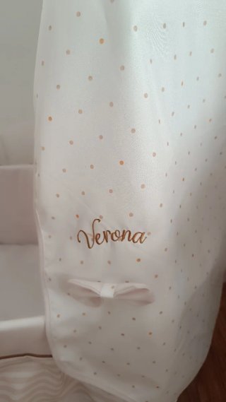 Moisés de muñeca con dosel