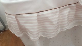 Moisés de muñeca con dosel