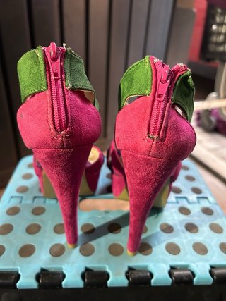 Zapatos de tacón altos multicolor talla 35