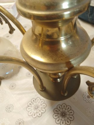 Lámpara de techo antigua