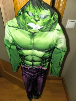 Disfraz Hulk niño