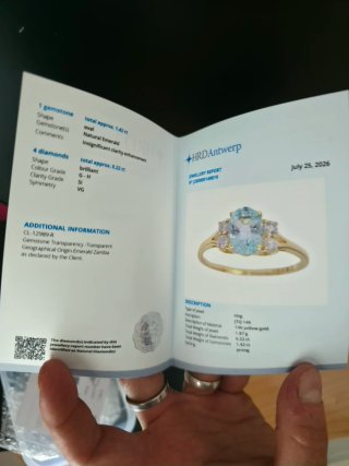 Anillo de compromiso de 14 quilates oro amarillo