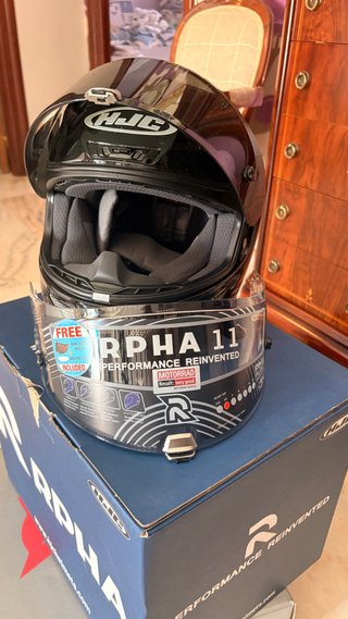 Casco HJC RPHA 11 Negro Brillante TALLA XS