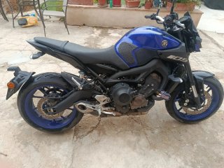 Yamaha MT-09 ABS 2019 Negra y azul