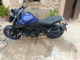 Yamaha MT-09 ABS 2019 Negra y azul
