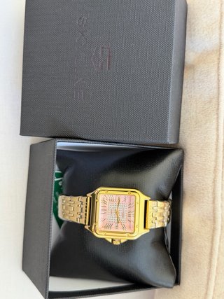 Reloj SKYLINE Dorado y Rosa