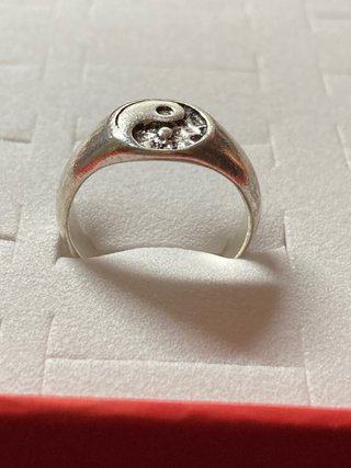 Anillo Yin Yang Sol Plata