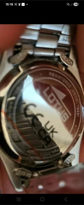 Reloj Lotus Oro y Plata Nuevo.  Medidas 32,5mm