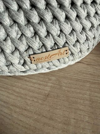 Moisés 100% hecho a mano de algodón en croché
