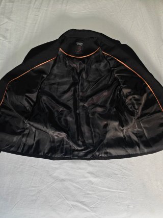 Blazer americana Bershka Negro Talla L Mujer