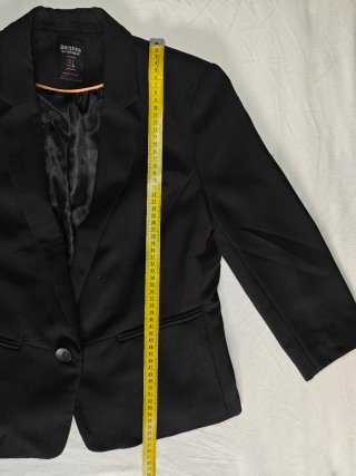 Blazer americana Bershka Negro Talla L Mujer