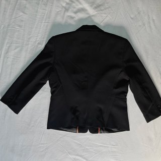 Blazer americana Bershka Negro Talla L Mujer