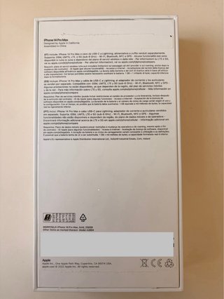 iPhone 14 Pro Max 256GB Oro