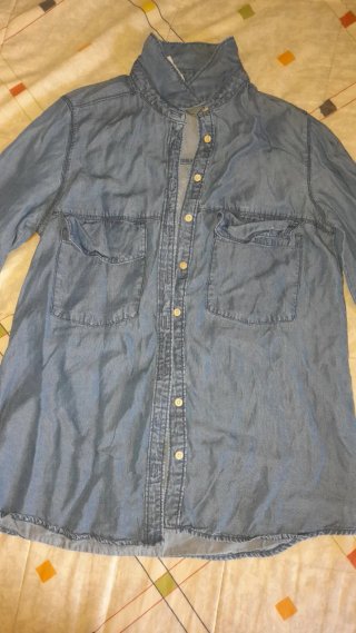 Camisa vaquera azul