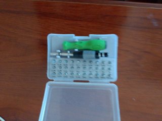 Mini caja herramientas destornillador