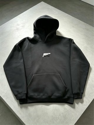 Sudadera Nike Gris Bordada Talla L