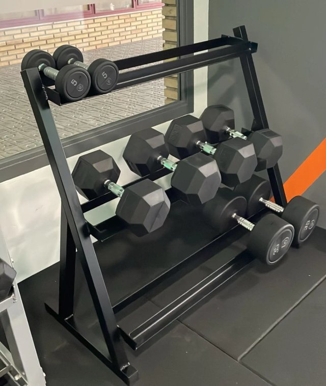Soporte para mancuernas