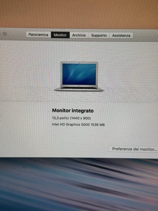 MacBook Air 13 2014 i5 4GB RAM 128GB SSD
