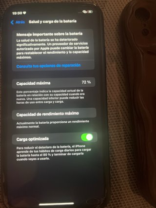 iPhone XR Nero con segni d'uso