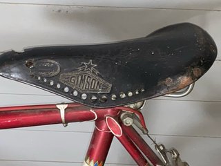 Bicicleta Gimson Clásica Roja