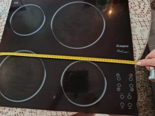 Placa vitrocerámica Aspes Ideal,es solo el cristal