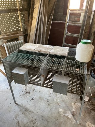 Jaula para codornices o perdices marca copele