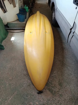 Kayak 2 adultos y un niño